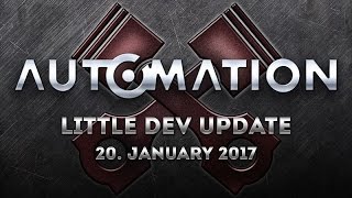 Little Dev Update: 20. January 2017