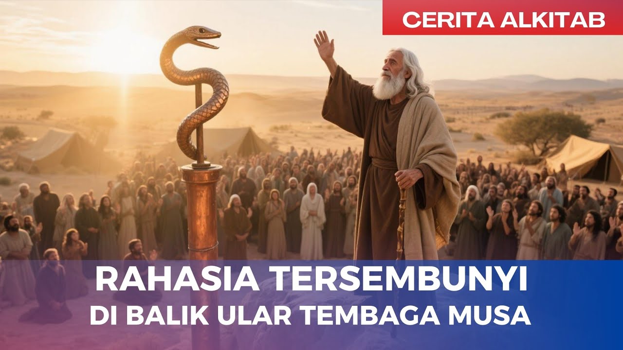 Rahasia Tersembunyi di balik Ular Tembaga Musa
