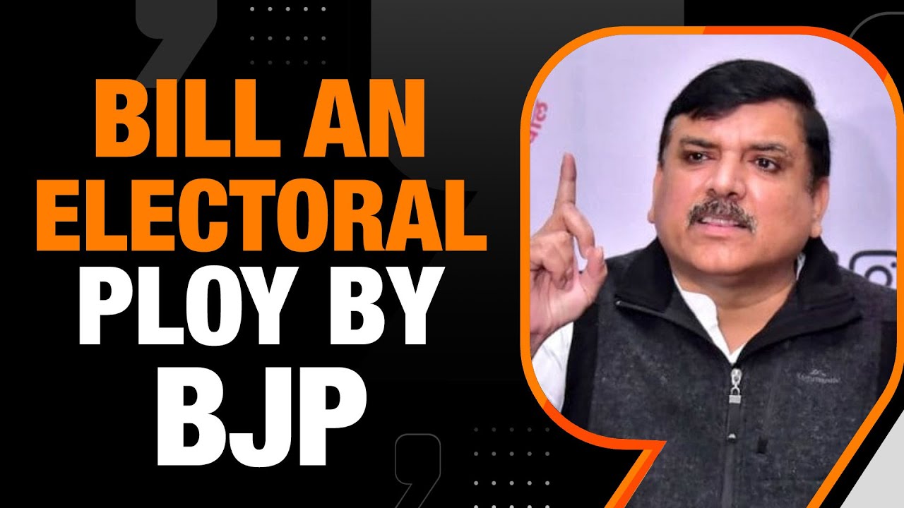 AAP MP Sanjay Singh targets PM Modi over Women's Reservation Bill