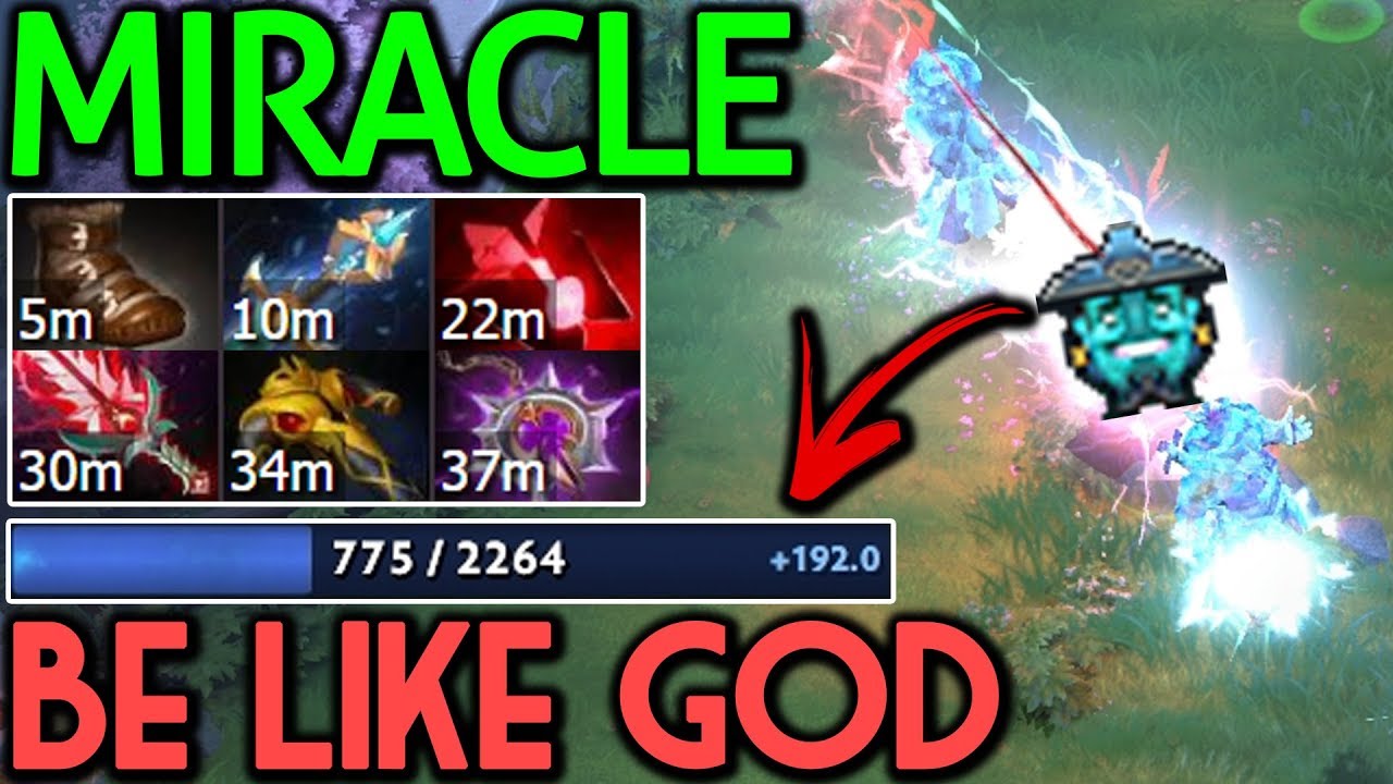 Miracle- Dota 2 [Storm Spirit] ft ACE | Be Like God ! - YouTube