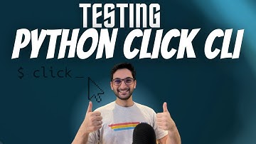 How to test your Python Click CLI