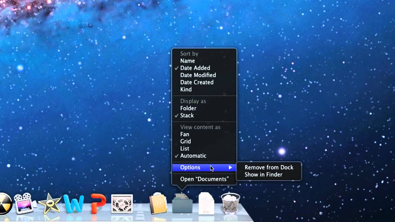 Change Folder Options On A Mac YouTube