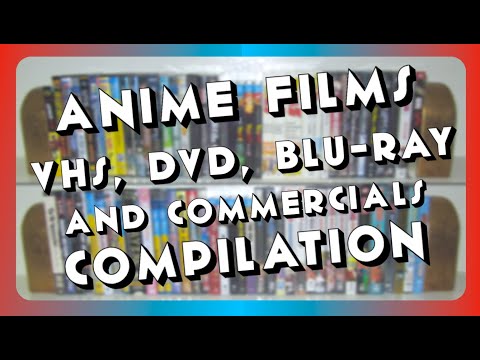 Anime Movies VHS, DVD & Blu Ray Collection - YouTube