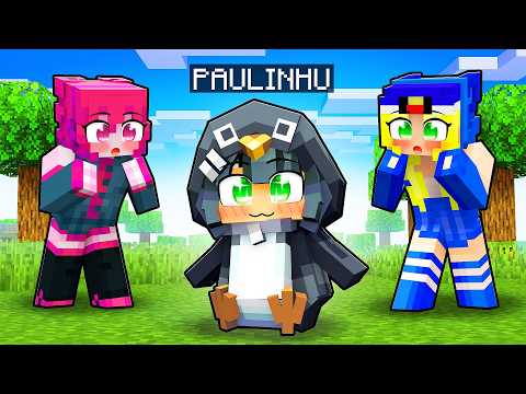 NASCI como GUGUGAGA PENGUIN no Minecraft