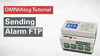 03. Sending Alarm FTP - OMNIAlog SISGEO tutorial