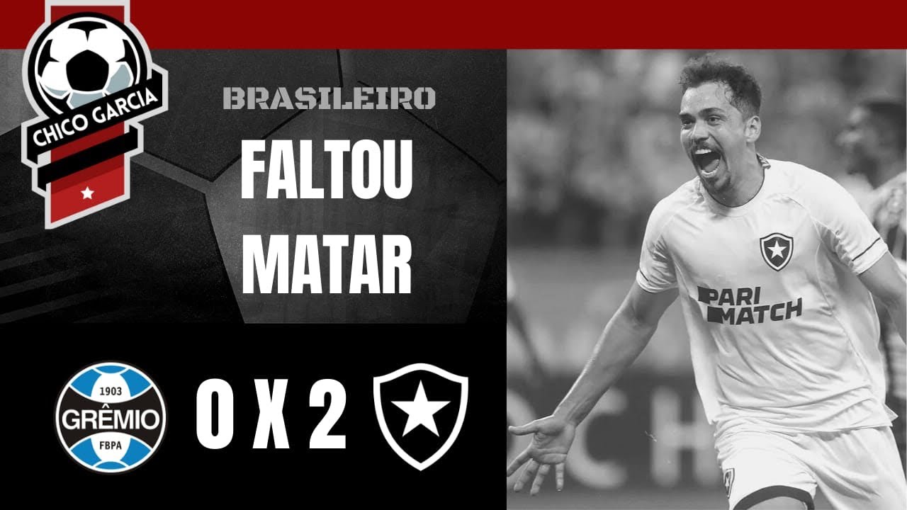 Grêmio goleia Botafogo, termina Brasileirão em quarto e agora seca o Goiás