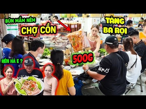 Video Chị Đẹp BÚN MẮM NÊM Chợ Cồn Tuyên Bố Thịt Chị Không... - youtube
