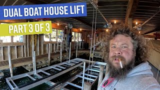 Dockman Vlog: Boat House Lift Install 3 of 3