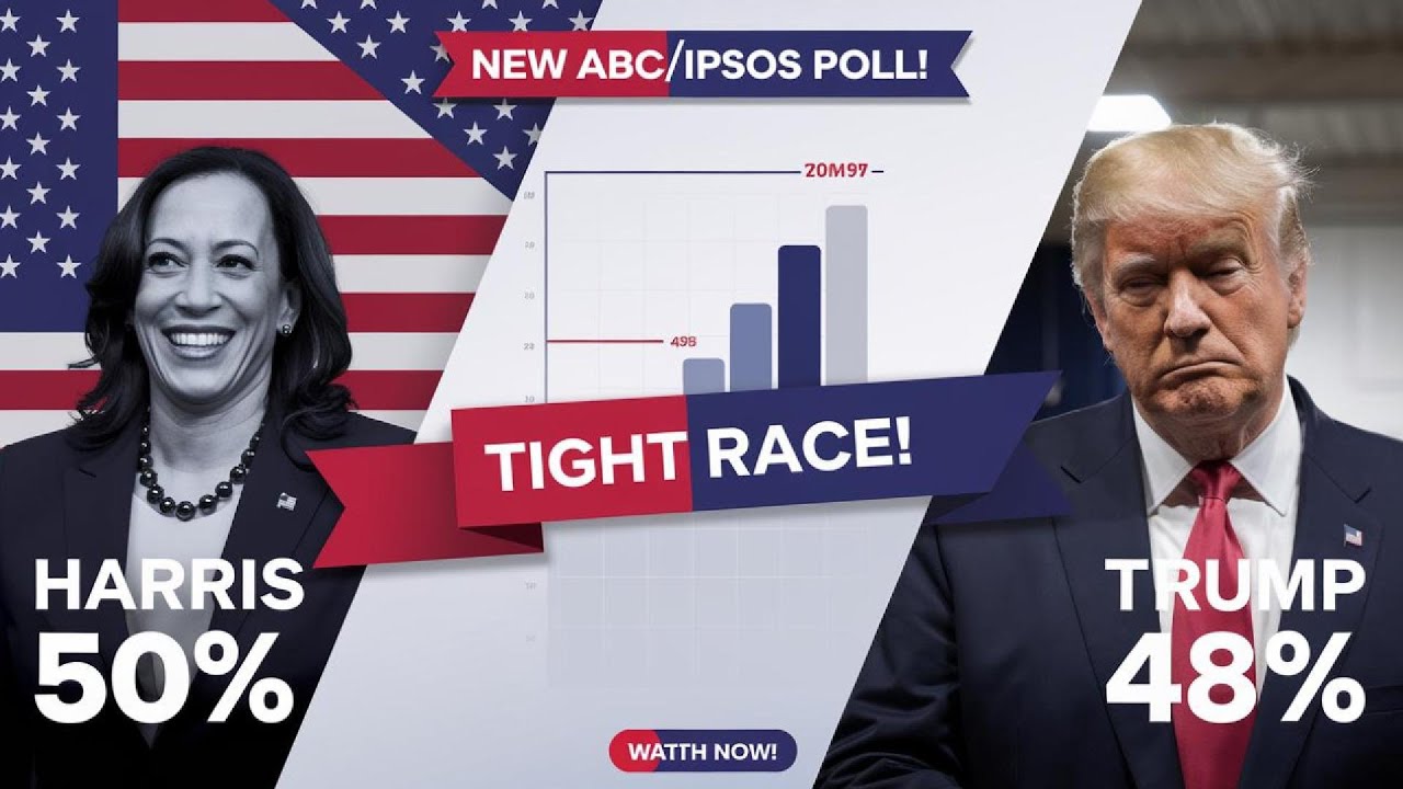 New ABC/Ipsos poll shows extremely tight race between VP Harris and ...