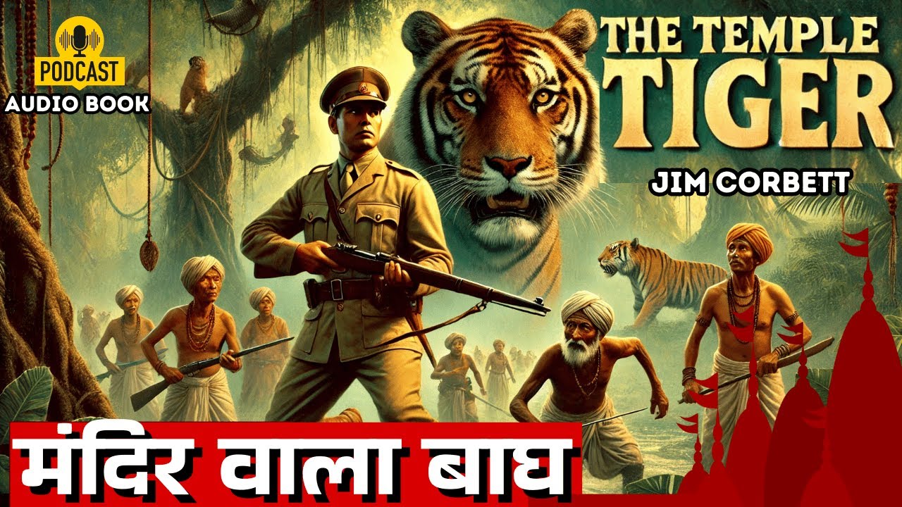 The Temple Tiger Hindi Audio Book | Real Story मंदिर का खूंखार बाघ  जिम कॉर्बेट की अनसुनी शिकार गाथा
