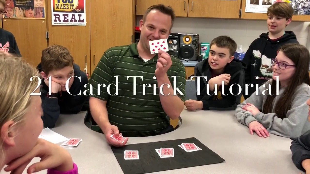 21 Card Trick Magic Tutorial YouTube
