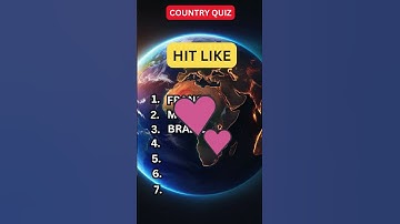 This Country Quiz Gets Harder Every Round! #shorts #guessthecountry #quiz #trending