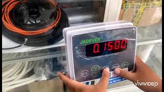 Hướng dẫn hiệu chuẩn cân bàn điện tử JADEVER JWI 3100 - CÂN ĐIỆN TỬ CƯỜNG THỊNH PHÁT