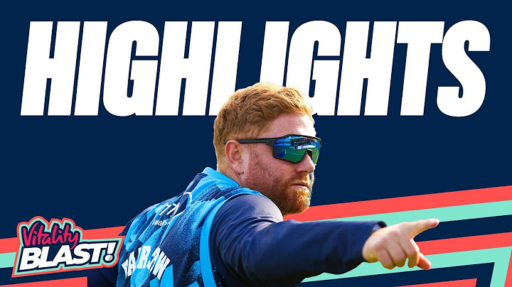 Brilliant Bairstow Century 💯  | Lancashire vs Yorkshire - Highlights | Vitality Blast 2025