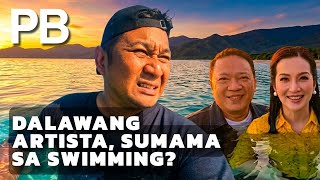 Kris Aquino and Kuya Dick, sumama sa swimming ng PB Team? Nag-enjoy kami sa sunset swimming na ito! 