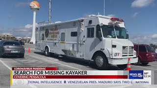 Search continues for missing kayaker in Pensacola