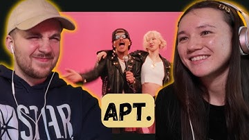 ROSÉ & Bruno Mars - APT. (Official Music Video) REACTION