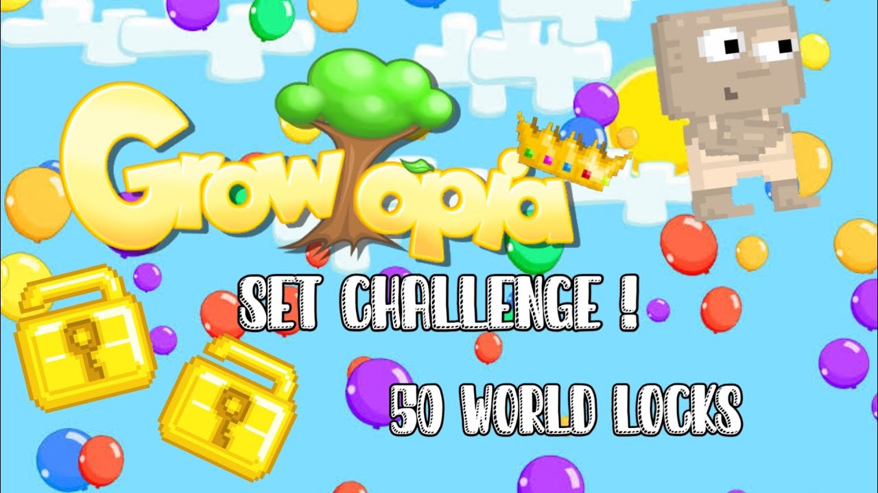 SET CHALLENGE #2 PEGASUS THEME ! 50 WLS BUDGET?! | GROWTOPIA SET CHALLENGE