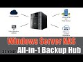 Using the Buffalo TeraStation NAS with Windows Server IoT as a Central Backup Hub