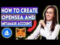 How To Create OpenSea NFT Account And Connect To MetaMask For Free | In Pakistan | Class 2