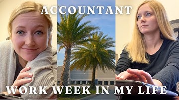 WORK WEEK in my life as an ACCOUNTANT - Assistant Controller