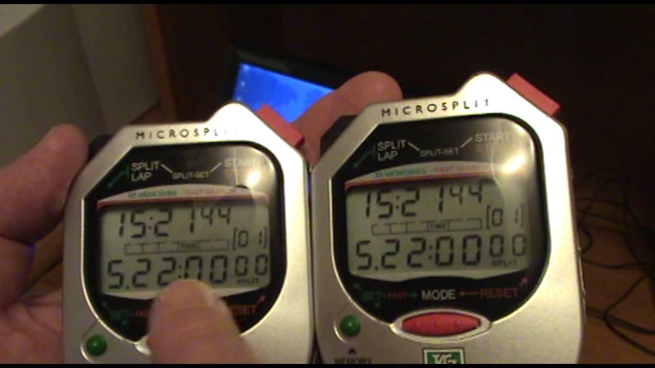 Synchronize Stopwatches YouTube