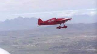 KR2 and Sonerai aircraft in air