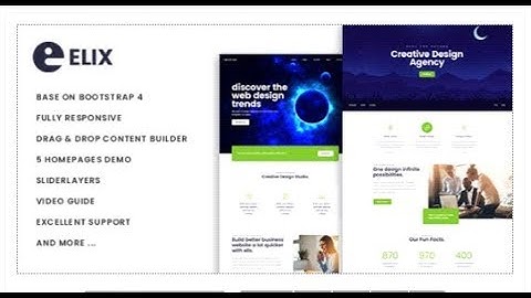 Elix - Responsive Multipurpose Business Drupal 8.7 Theme | Themeforest Templates