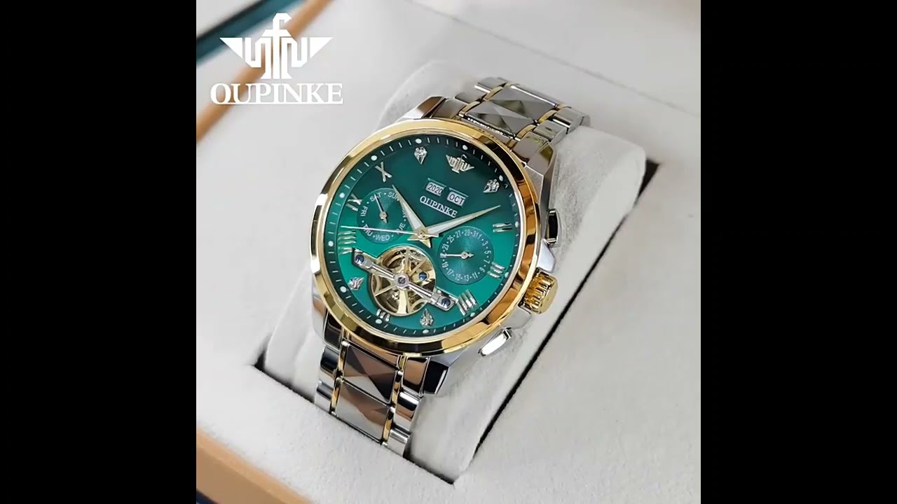 Automatic Watches Brand Top Luxury Men Watch Tourbillon Sapphire Tungsten Steel Waterproof Men's