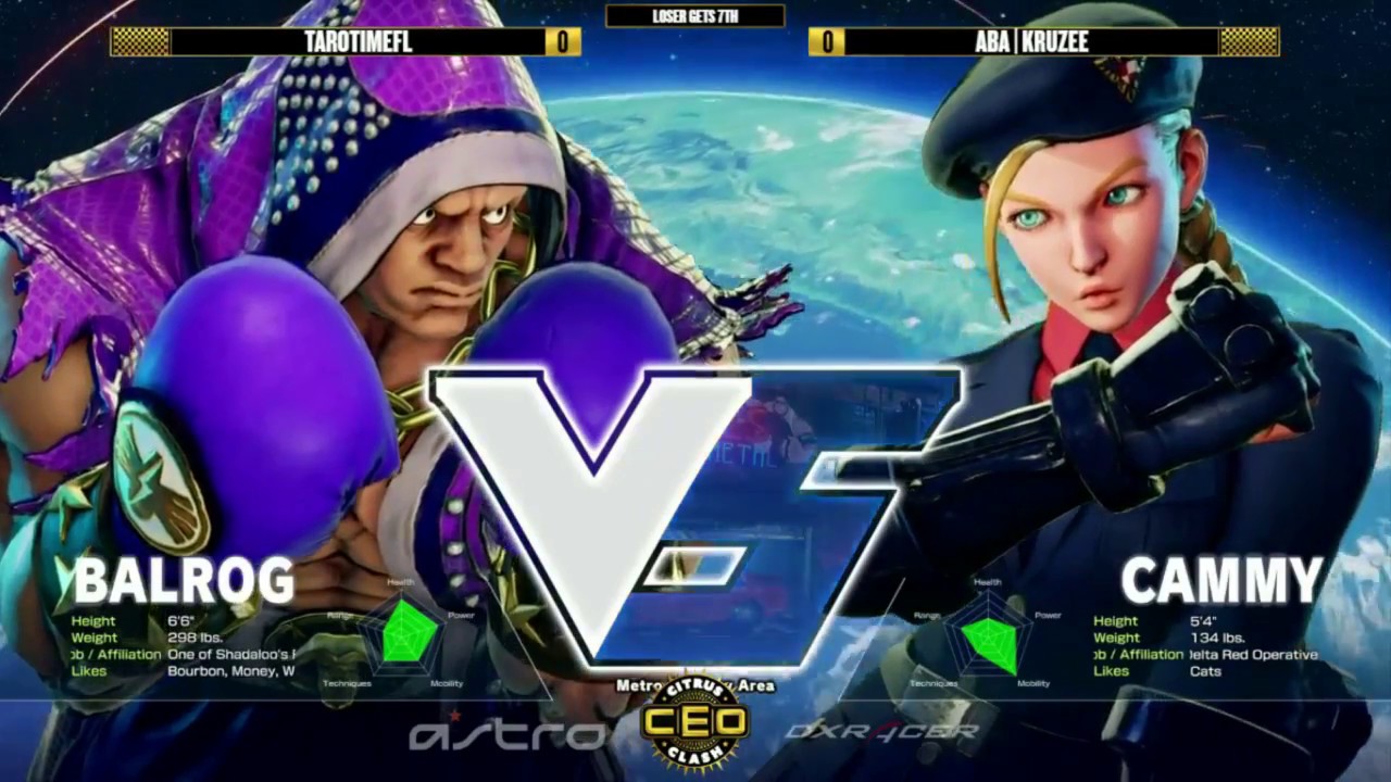 CEO CITRUS CLASH #6 SFV - TAROTIMEFL vs ABA KRUZEE