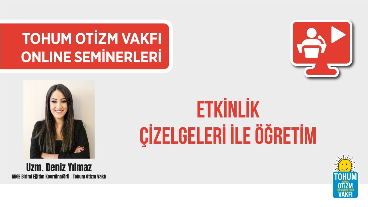 Etkinlik Çizelgeleri ile Öğretim / Deniz Yılmaz
