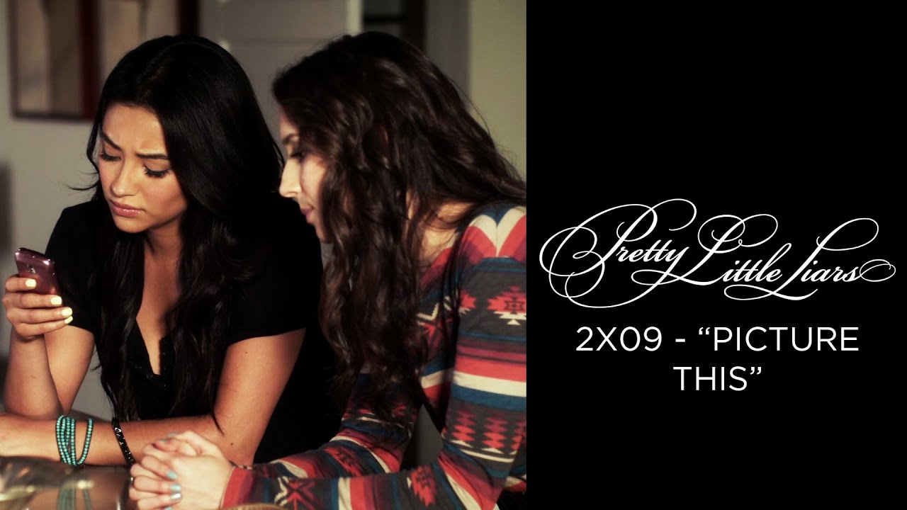 Pretty Little Liars - Spencer Rushes Veronica Out The Door - "Picture This" (2x09)