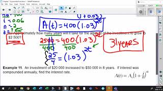 Unit 7 1 16 Investing Money Last Two Examples