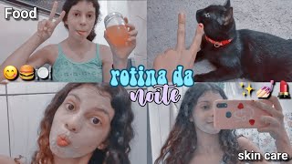 Minha Rotina da Noite ✨💅🏻😴| *estilo filminho*