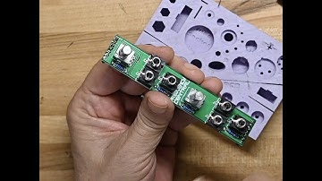 C.K. builds a More VCAs eurorack module kit by Frequency Central