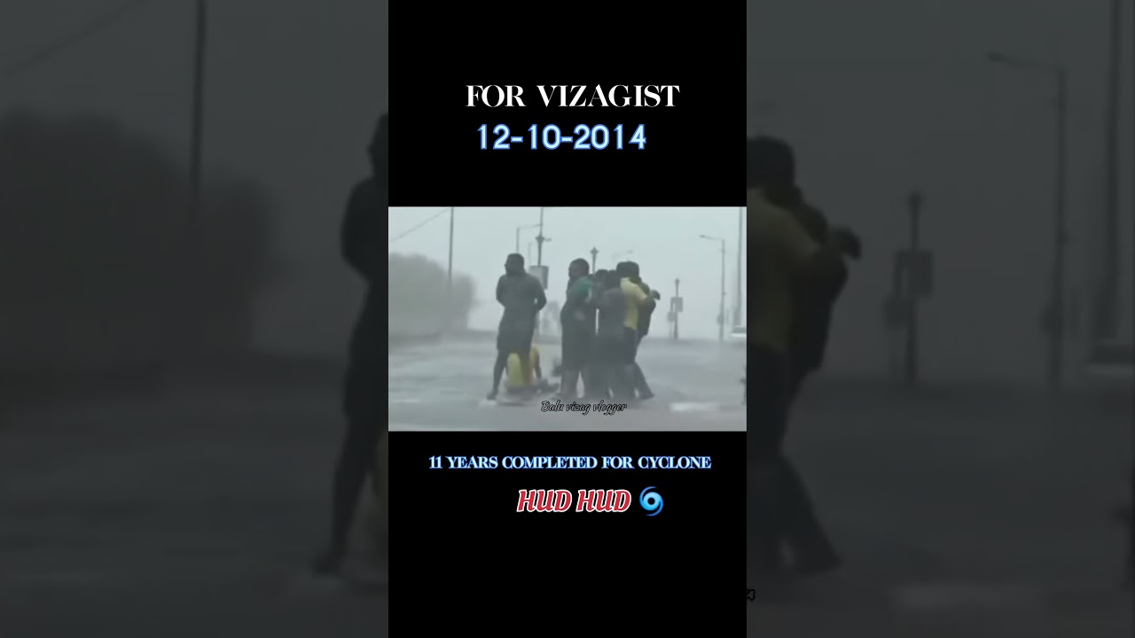 11 Years Completed For Hud Hud Cyclone 