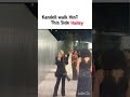 Kendell Walk This Said Hint Hailey New Viral Video Shortsvideo Kendalljenner Ytshorts 