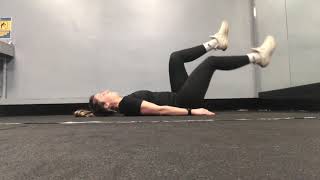 Core Exercise | Dead Bug Leg Lifts | Bristol Physiotherapy Clinic