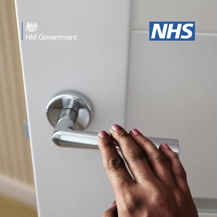 Coronavirus door handle