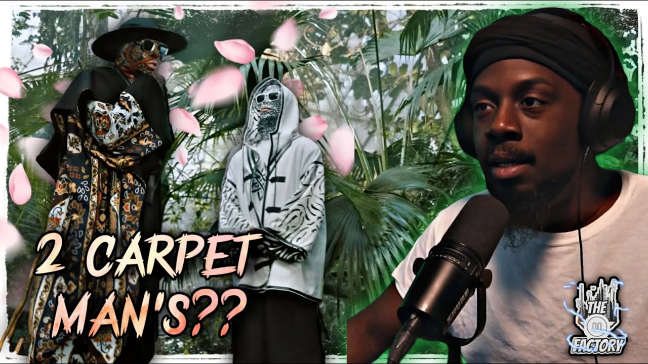 CARPET COVERED MUSICAL NINJA'S | Carpetman, Black Soil - Let It Burn Reaction | The Pause Factory