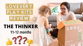 Lovevery Play Kit Review: Thinker 11-12 months | Worth it 👍  or 👎 ?