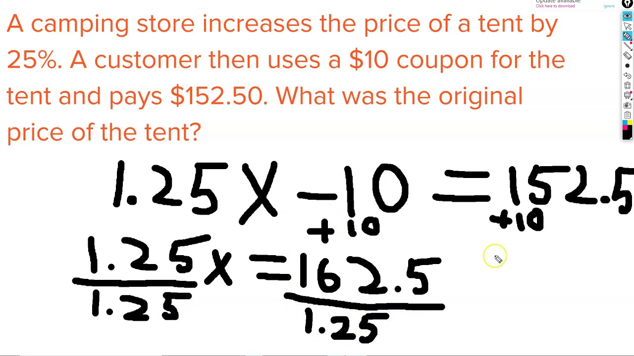 Summary: Open Up 7th Grade 6.11 and 6.12: Using Equations to Solve ...
