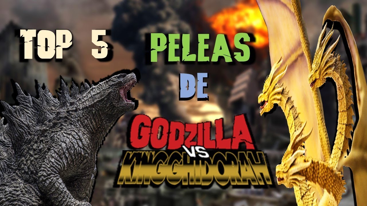 TOP 5 Peleas de Godzilla y Ghidorah