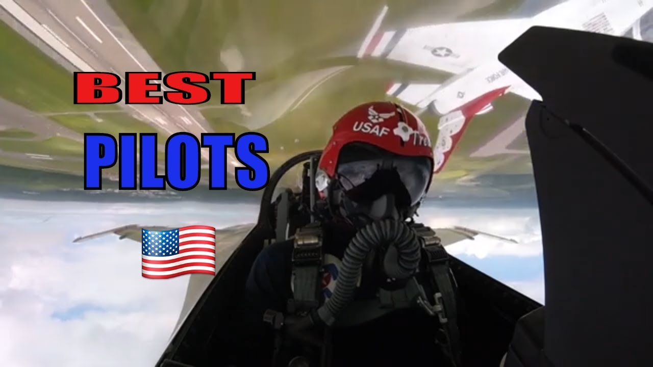 Introducing the BEST Pilots in the WORLD US Airforce's THUNDERBIRDS