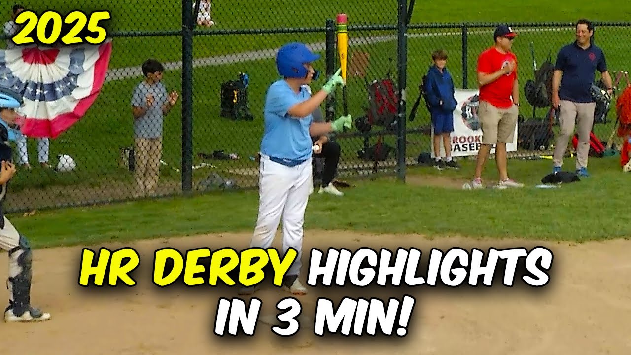 2025 Little League Home Run Derby: Brookline Highlights!
