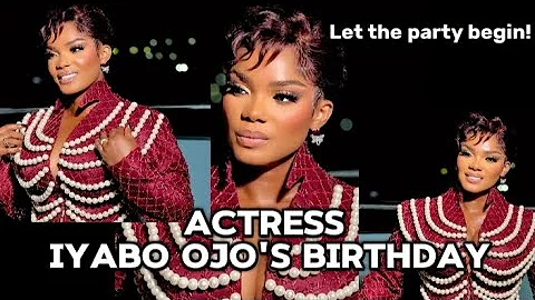ACTRESS IYABO OJO ORGANISED BIRTHDAY PARTY. Tiwa Savage and celebrities in attendance.