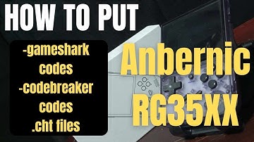 HOW TO INSTALL, CREATE .CHT FILE, GAMESHARK CODES, GAMEBREAKER CODES IN ANBERNIC RG35XX (TAGALOG)