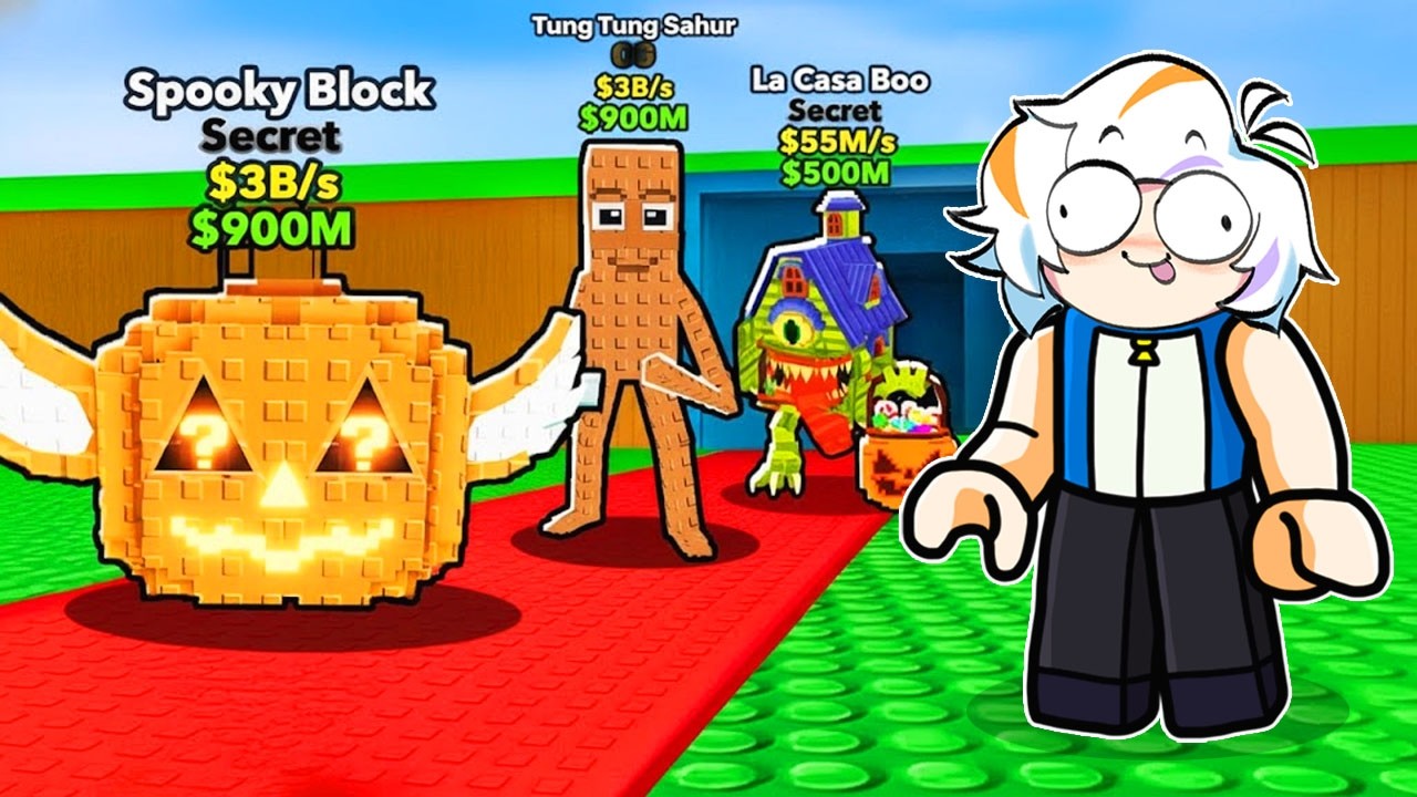 CONSEGUI LOS NUEVOS BRAINROT SECRETOS DEL ADMIN DE HALLOWEEN COMPLETO (STEAL A BRAINROT ROBLOX)