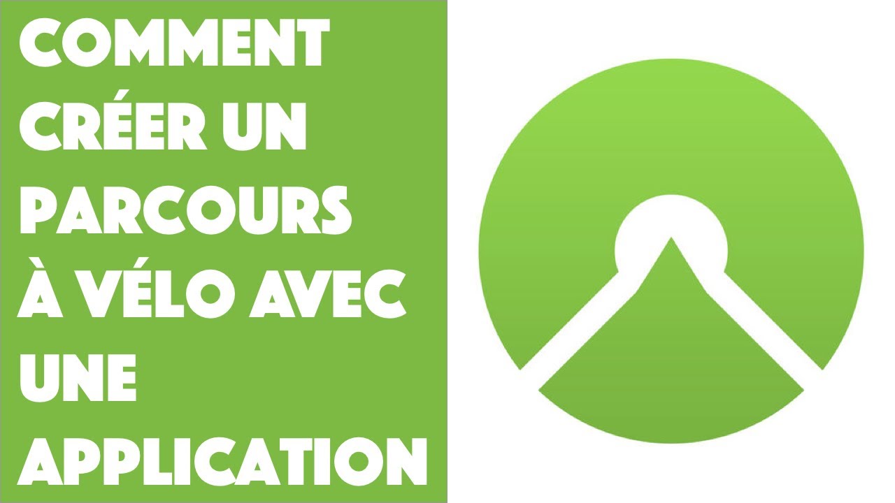 Comment créer un parcours à vélo avec une application ?