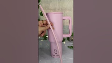 when you need a cute sipper to drink water 🩷🩷#amazonfinds #amazonprime #stanleycup #sipper #tumbler